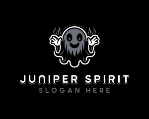 Haunted Ghost Spirit logo design