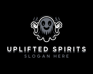 Haunted Ghost Spirit logo design