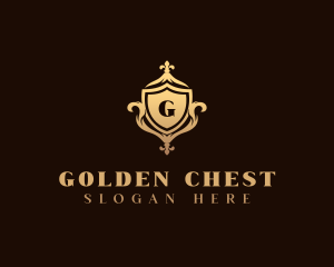 Royal Ornate  Shield logo design