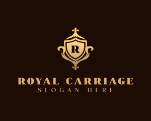 Royal Ornate  Shield logo design