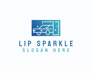 Sparkle Car Wash Cleaning logo design