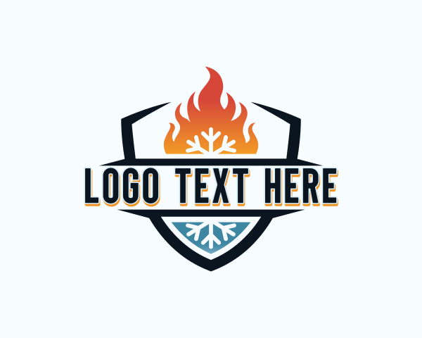Fire logo example 4