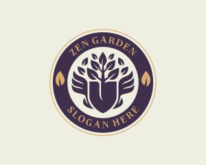 Shovel Garden Landscaping logo design