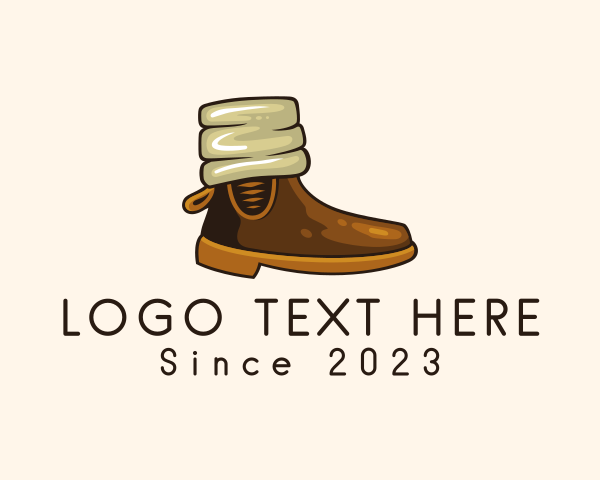 Hiking Shoes logo example 2