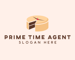 Cake Dessert Timer  logo design