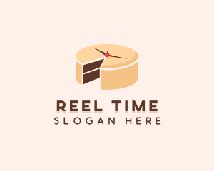 Cake Dessert Timer  logo design