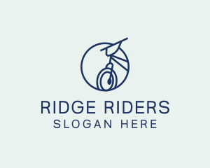 Sports Biker Racing logo design