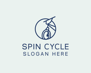 Sports Biker Racing logo design