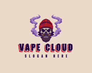 Smoker Skull Vape logo design