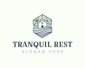 Real Estate Vacation Cabin logo design