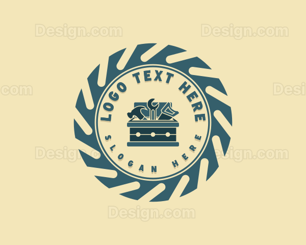 Handyman Carpentry Tools Logo