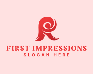 Curly Stylish Fashion logo design