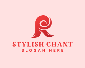 Curly Stylish Fashion logo design