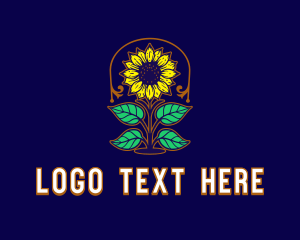 Florist Sunflower Floral logo