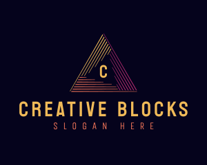 Pyramid Creative Agency logo design