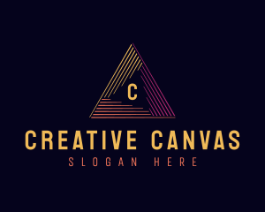 Pyramid Creative Agency logo design