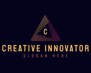 Pyramid Creative Agency logo design