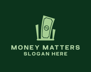 Money Cash Asset Dollar logo design