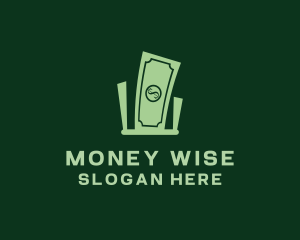 Money Cash Asset Dollar logo design