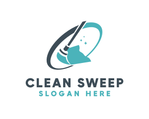 Mop Cleaning Sweep  logo
