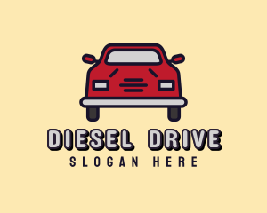 Simple Car Driving logo design