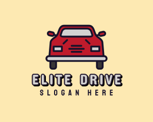 Simple Car Driving logo design