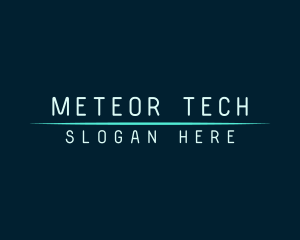 Futuristic Digital Tech logo design