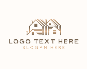 Roofing Builder Renovation Logo