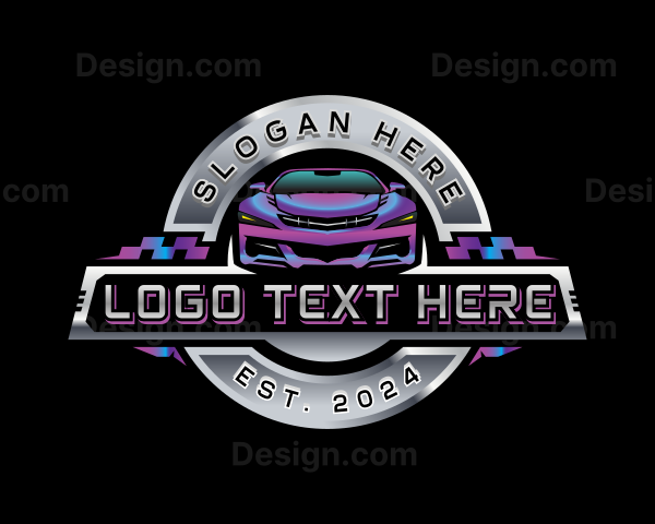 Car Racing Vehicle Logo