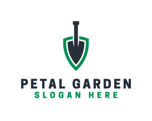 Trowel Tool Shield  logo design