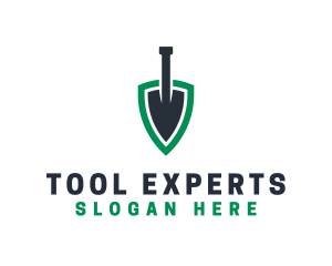 Trowel Tool Shield  logo