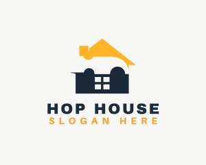 House Repair Hammer logo design