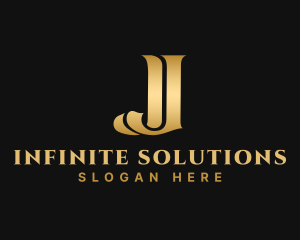 Premium Financial Consultancy Letter J Logo