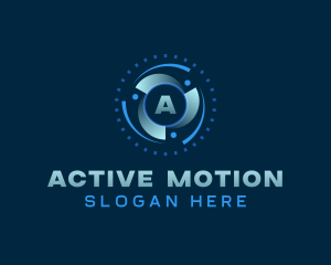 Propeller Motion Startup logo design