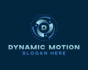 Propeller Motion Startup logo design