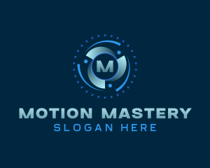 Propeller Motion Startup logo design