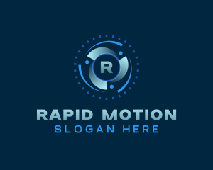 Propeller Motion Startup logo design