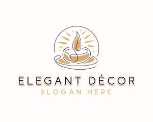 Candle Maker Decoration logo design