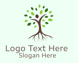 Healthy Yoga Tree Logo