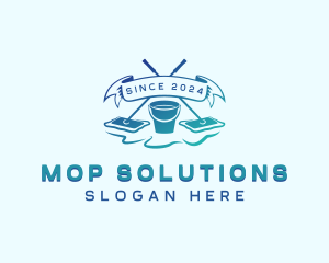 Cleaning Mop Bucket logo