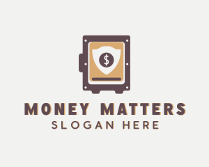 Dollar Vault Security logo design