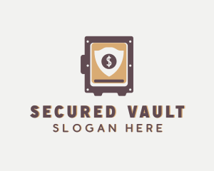 Dollar Vault Security logo design