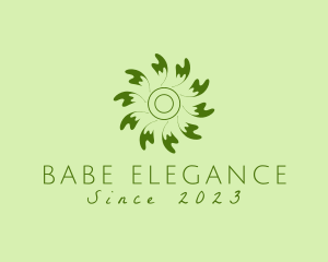 Elegant Daisy Ornament logo design