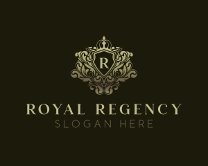 Royal Crown Shield logo design