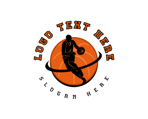 Basketball Sports Athlete logo