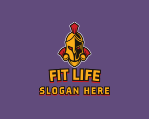 Soldier Spartan Gaming Logo