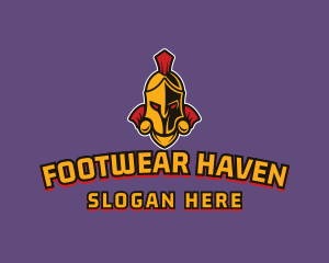 Soldier Spartan Gaming Logo