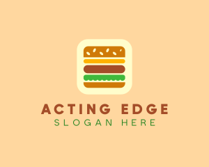 Burger Delivery App logo design