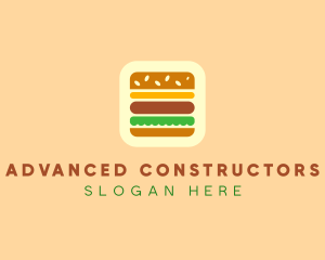 Burger Delivery App logo design