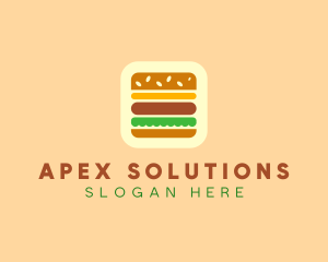 Burger Delivery App logo design